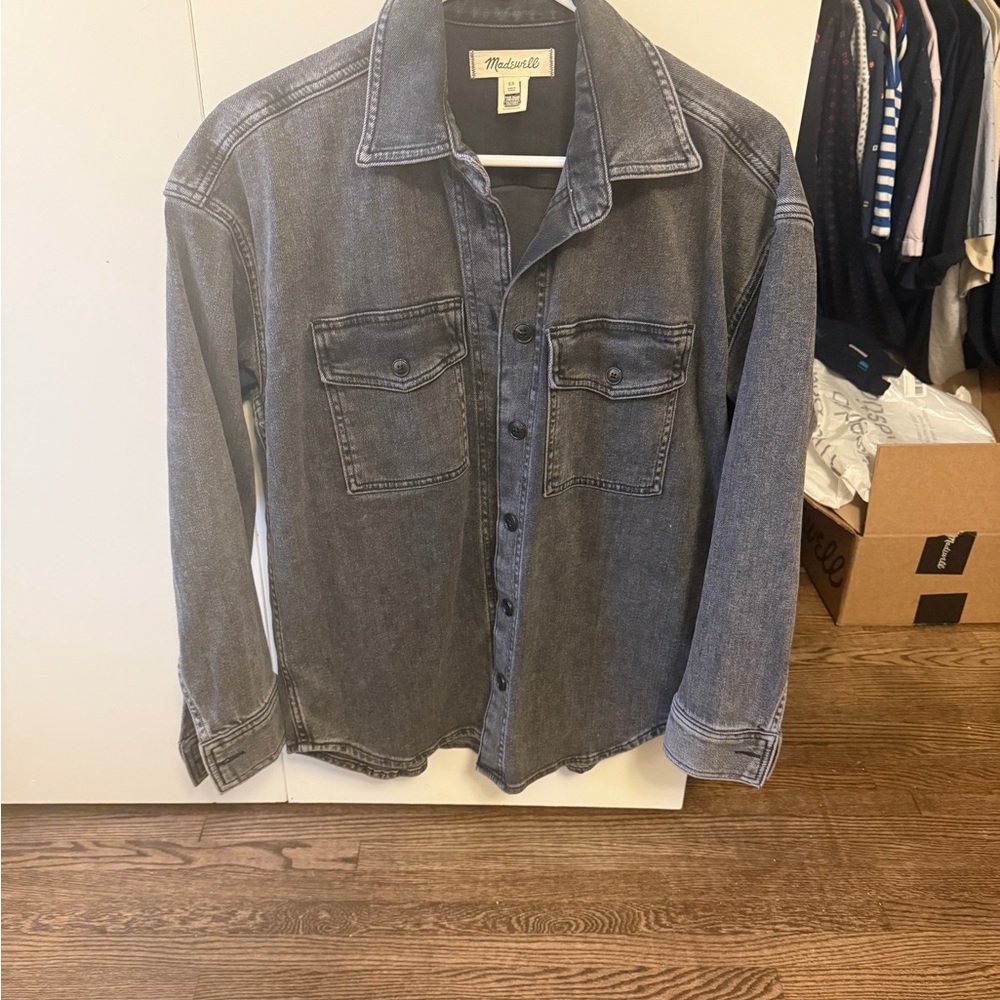 Madewell Denim Shirt - washed black - Picture 3 of 7